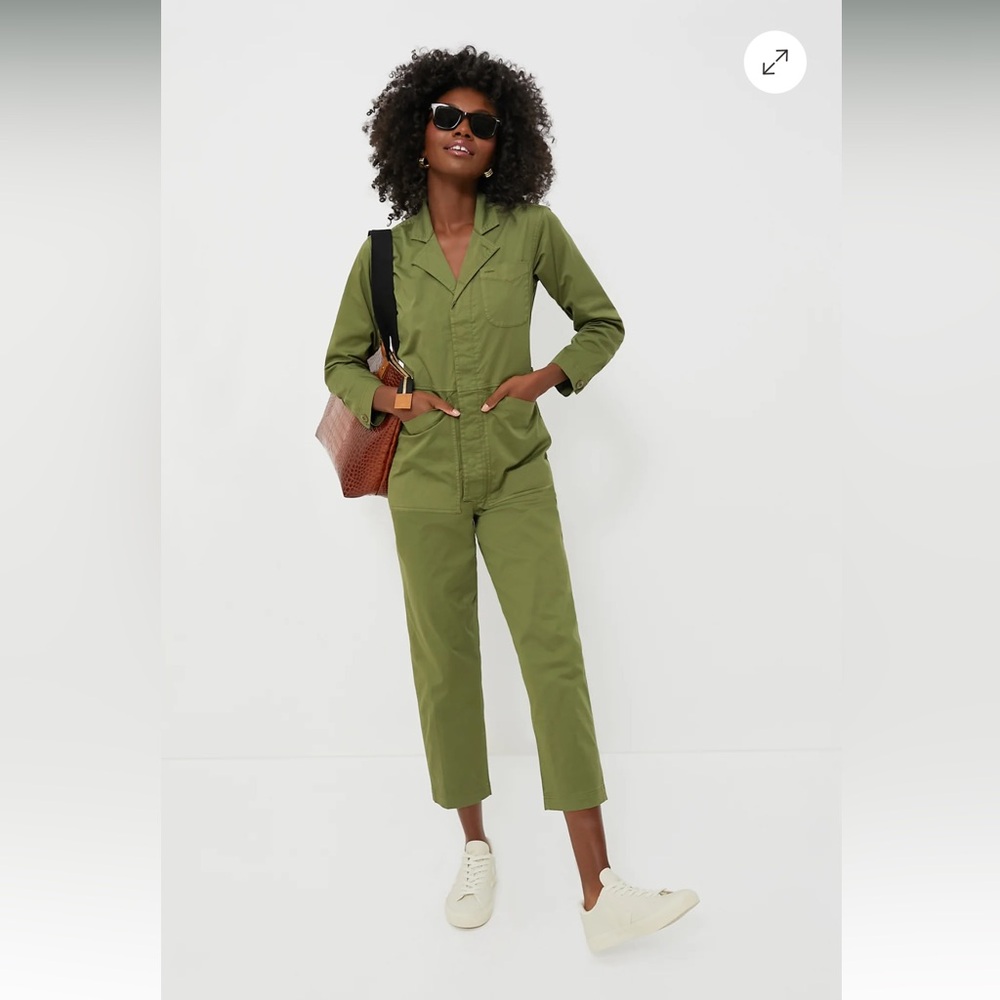 Alex Mill Standard jumpsuit. Green. Size small.